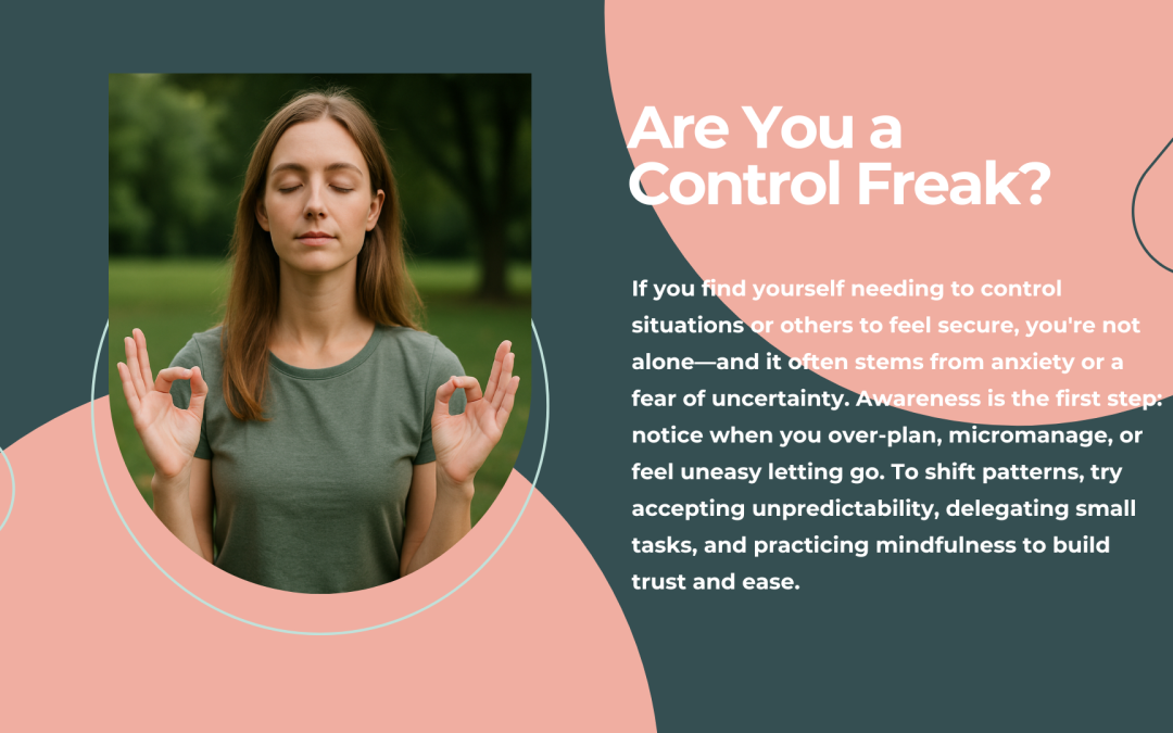 Are you a control freak?